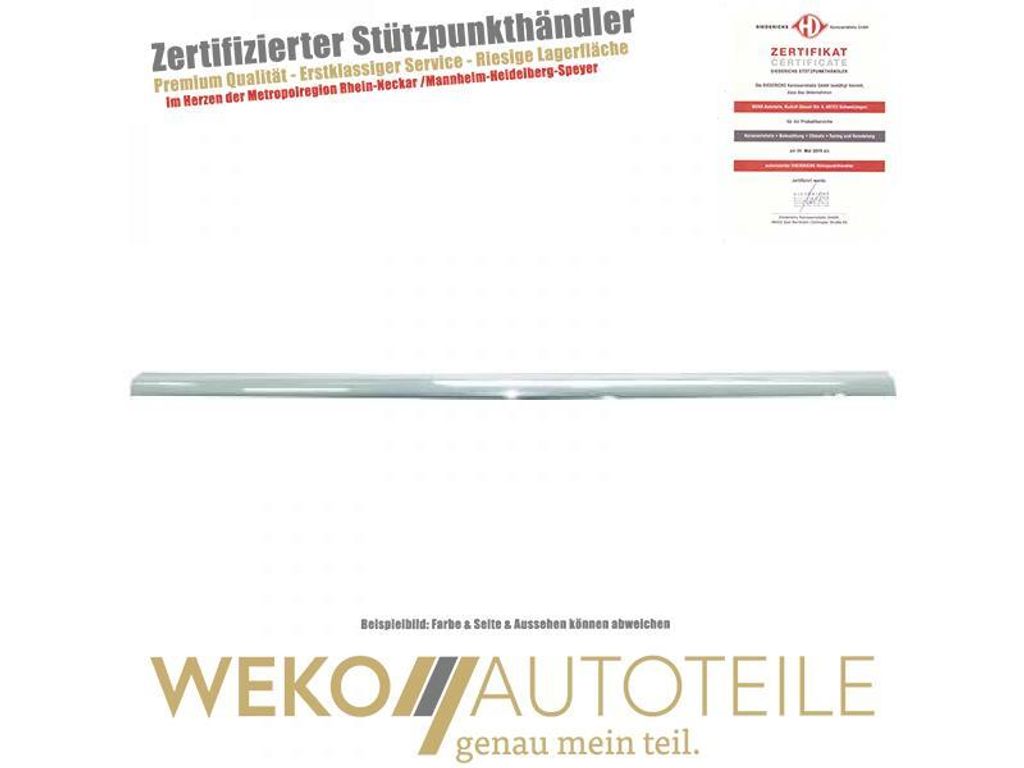 Zier Schutzleiste Kühlergitter DIEDERICHS 5835046 für MITSUBISHI