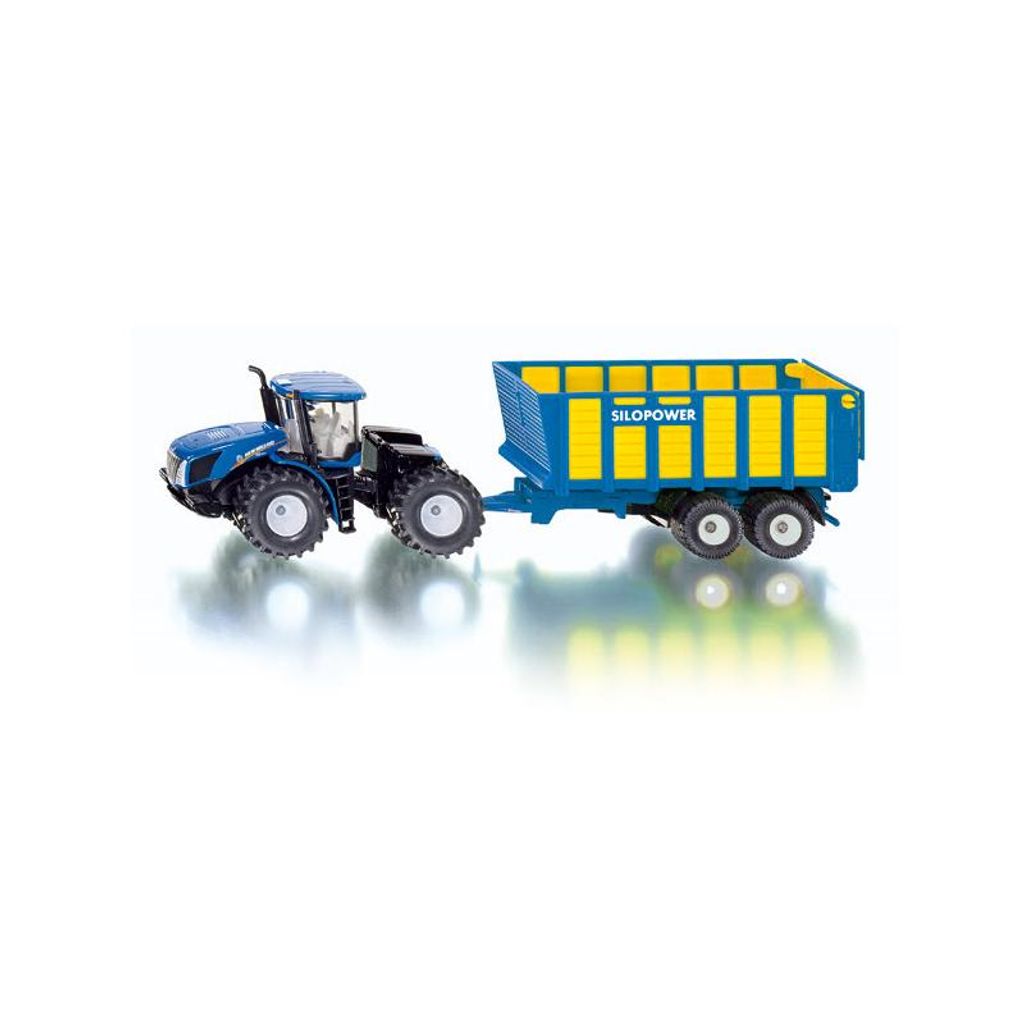 SIKU Farmer - Tracteur New Holland avec remorque Joskin, Image du produit 