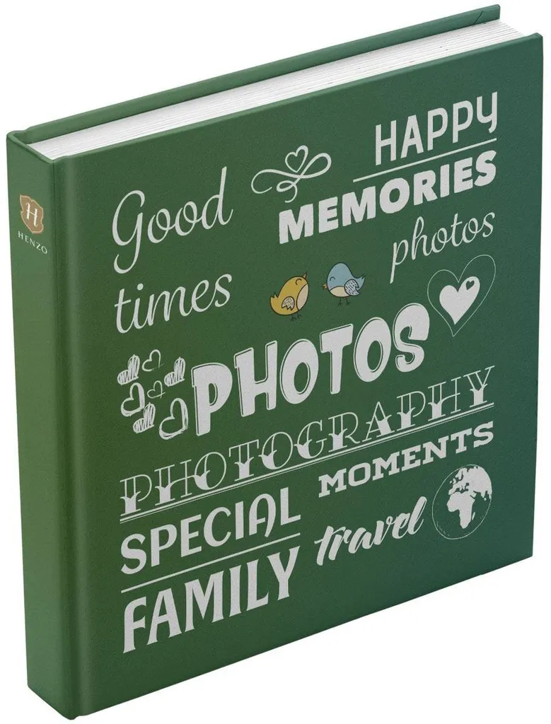 Comprare Album Foto Henzo 30x30 Verde: 100 Pagine a Prezzo Top