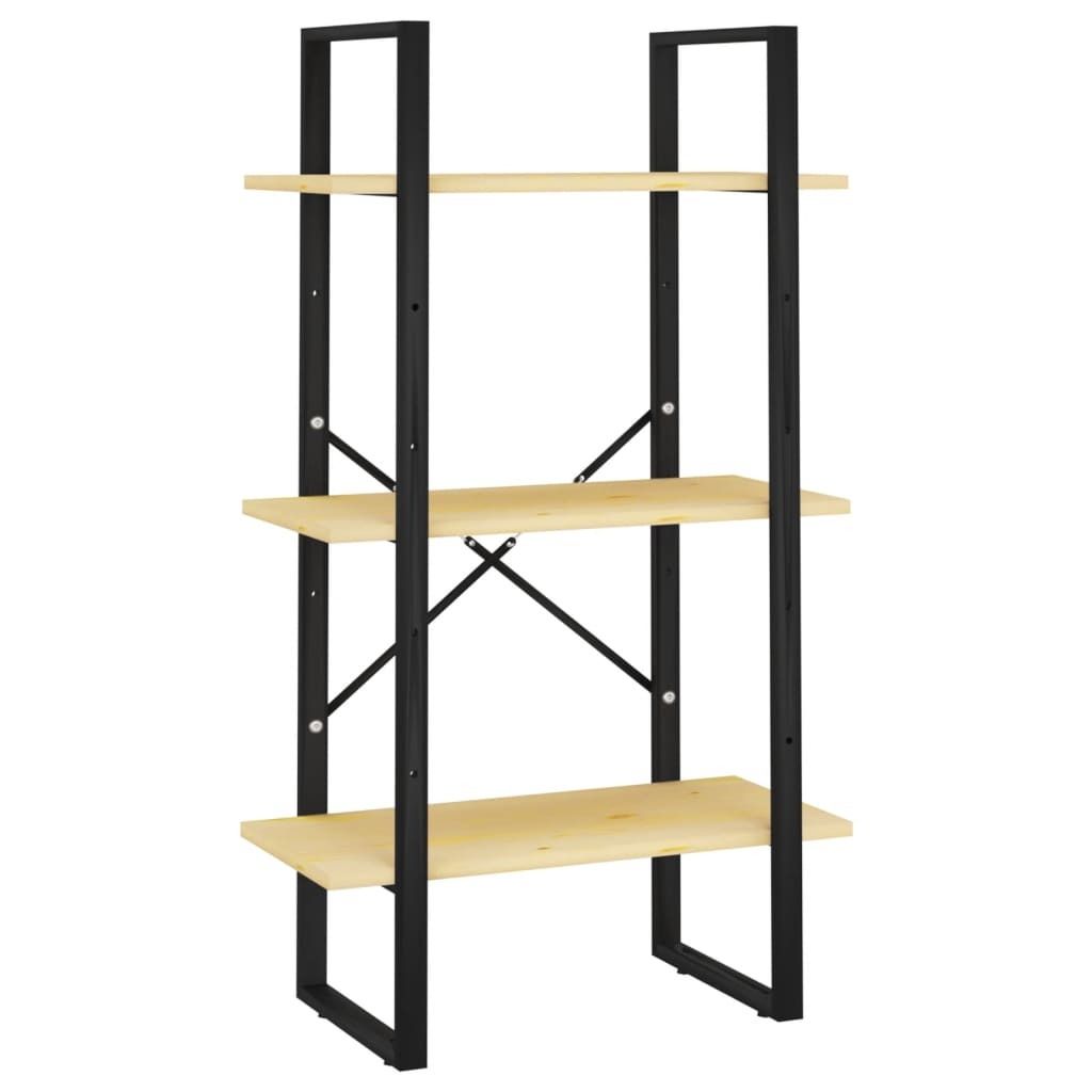 vidaXL Standregal 60x30x105 cm Massivholz Kiefer