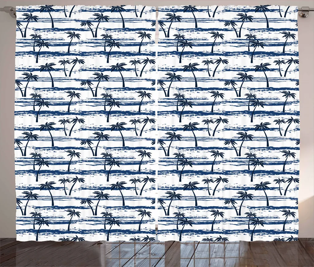 Tenda Alta Qualità ABAKUHAUS 280x245 cm - Stampa Digitale Blu Notte