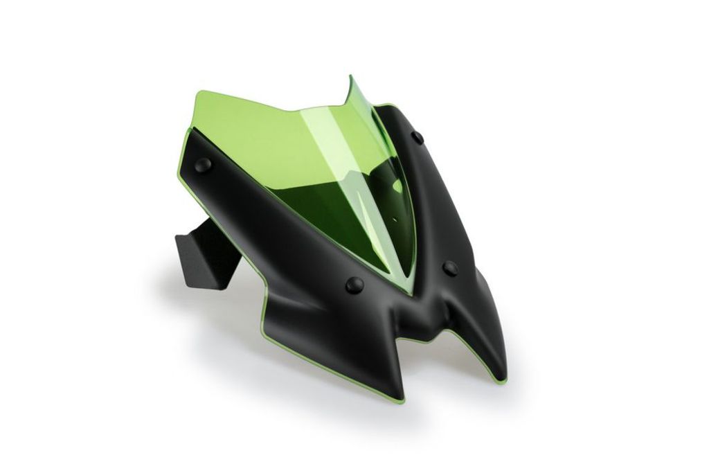 Puig New Generation Sport Windschutzscheibe Für Motorrad - 3mm Methacrylat In Schwarz