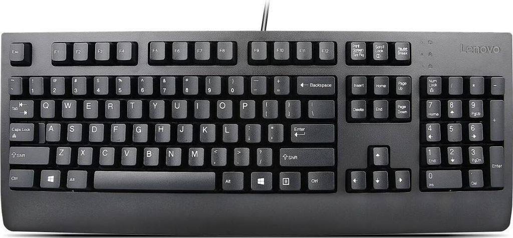 Lenovo TRDTNL KB BK DEN USB-Tastatur, 00XH697