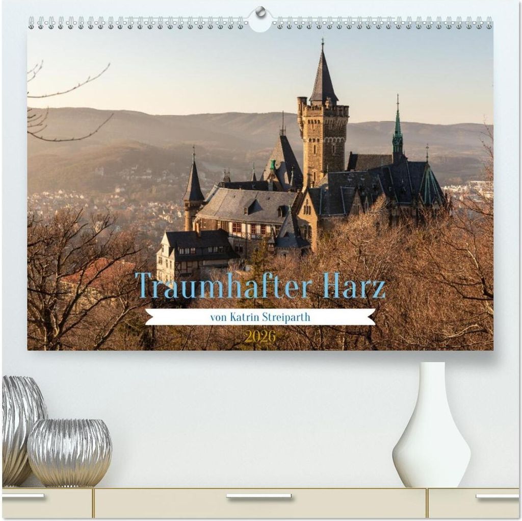 Traumhafter Harz (hochwertiger Premium Wandkalender 2026 DIN A2 quer), Kunstdruck in Hochglanz