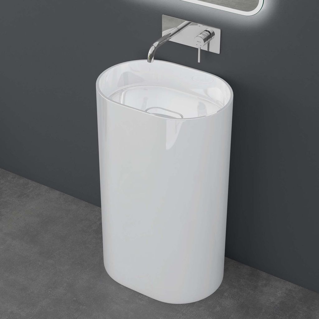 doporro Lavabo a Colonna Per Bagno Lavabo Freestanding da Immagine del prodotto 
