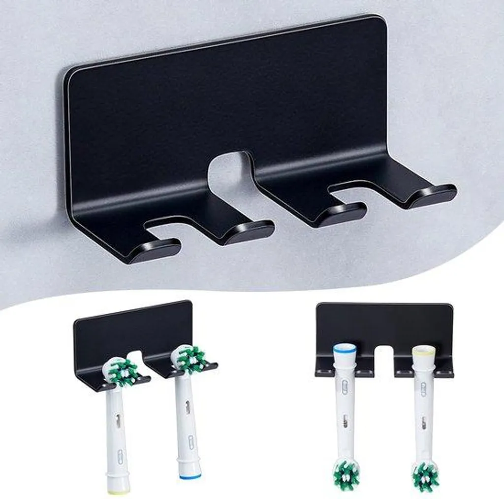 Support mural pour brosse à dents électrique : rangement de bain
