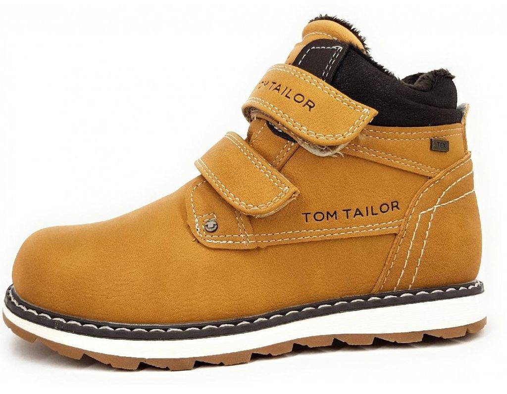 Tom Tailor Klettstiefel Orange in Gr. 35