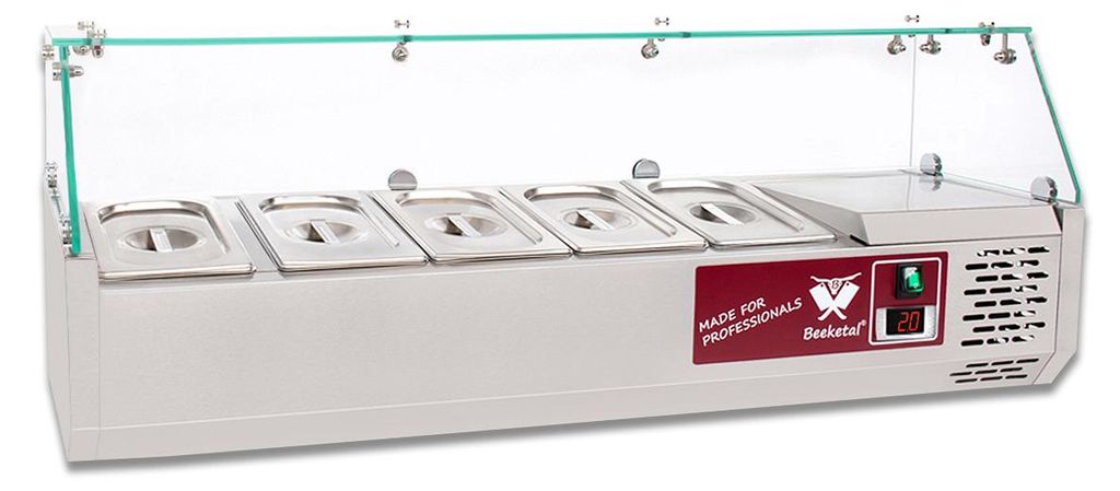 Beeketal Kühlaufsatzvitrine Aufsatzkühlvitrine Kühlvitrine Kühltheke, Variante:AVK-33B