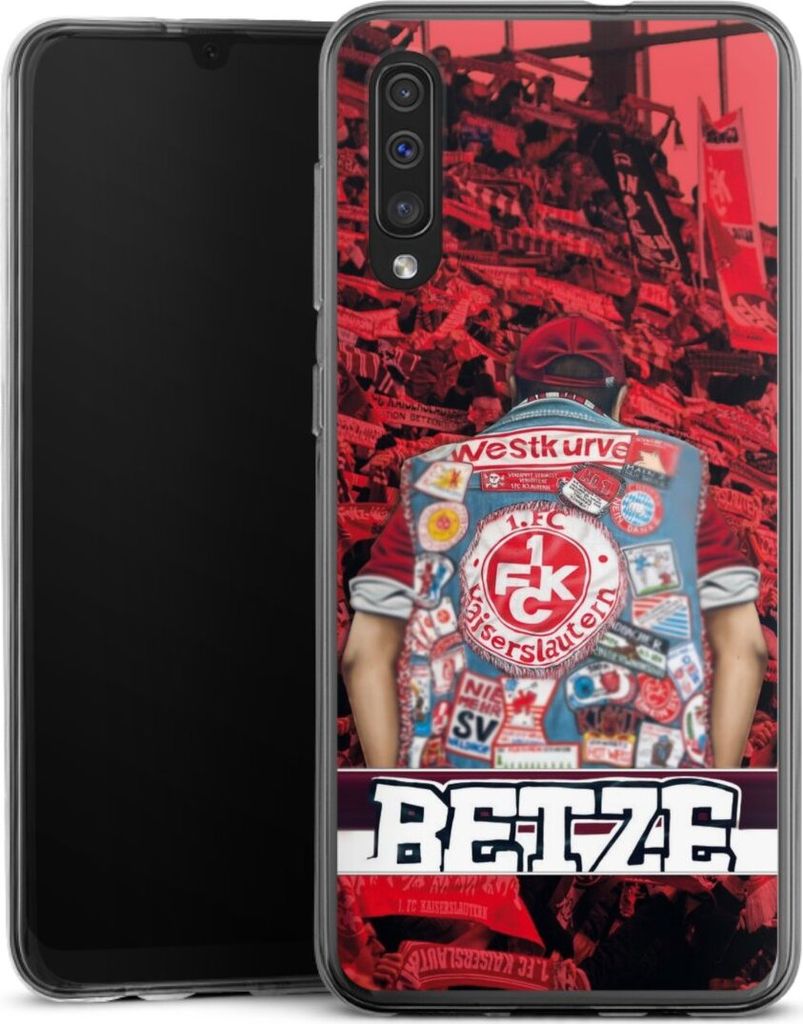 DeinDesign Handyhülle für Samsung Galaxy A50 Silikon Hülle Case Smartphone Schutzhülle 1. FC Kaiserslautern 1. FCK Offizielles Lizenzprodukt