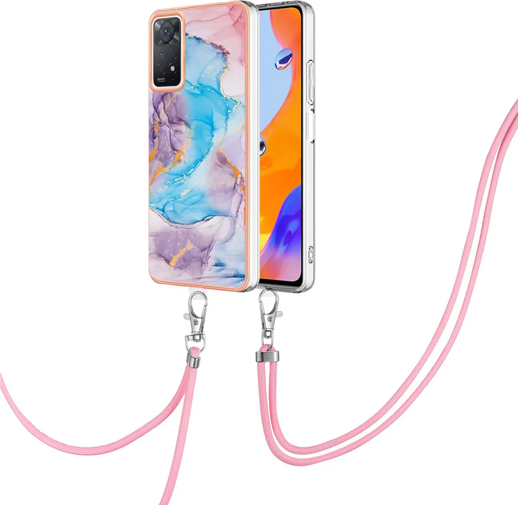 Custodia Antiurto Xiaomi Redmi Note 11 Pro 5G con Laccio Regolabile