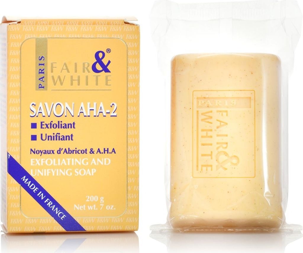 Fair & White Original AHA-2 Exfoliating and Unifying Soap 7oz 200g Peeling Seife