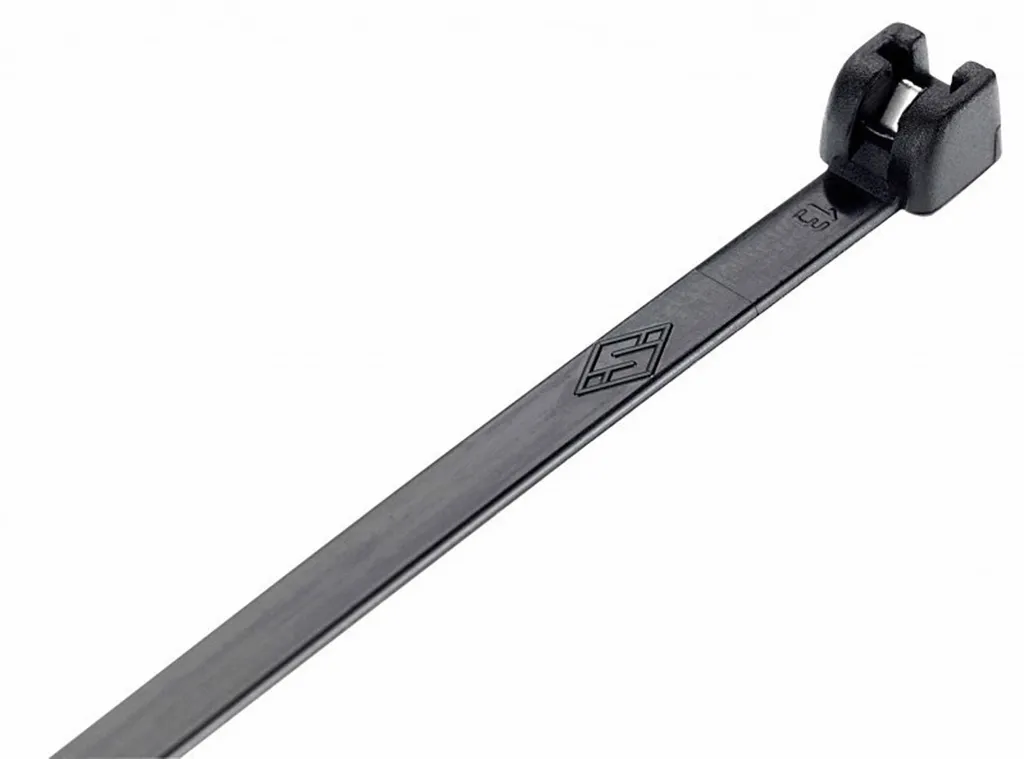 Fixation durable : 1000 attaches-câbles anti-UV avec languette métallique