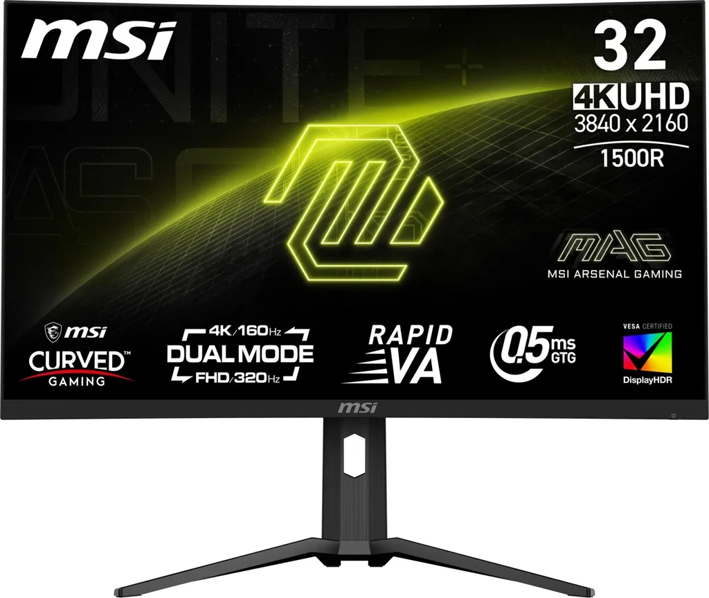 MSI MAG 321CUPDF Écran Gaming 4K Ultra HD 31.5" avec Dalle LCD
