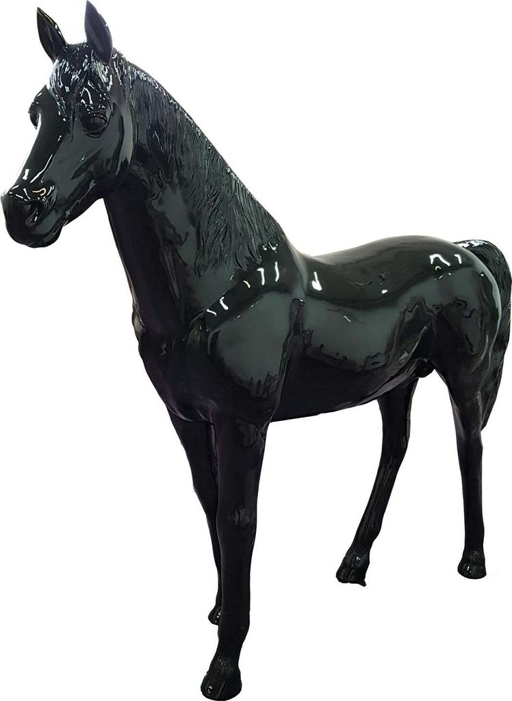 Abstrakte Figur Statue Gartenfiguren Dekoration Statuen Skulpturen Pferd Neu