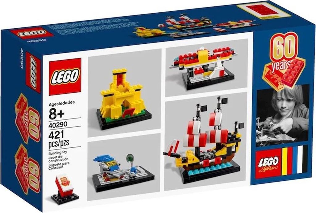 LEGO® Iconic 40290 60 anni di Lego 60° anniversario Immagine del prodotto 