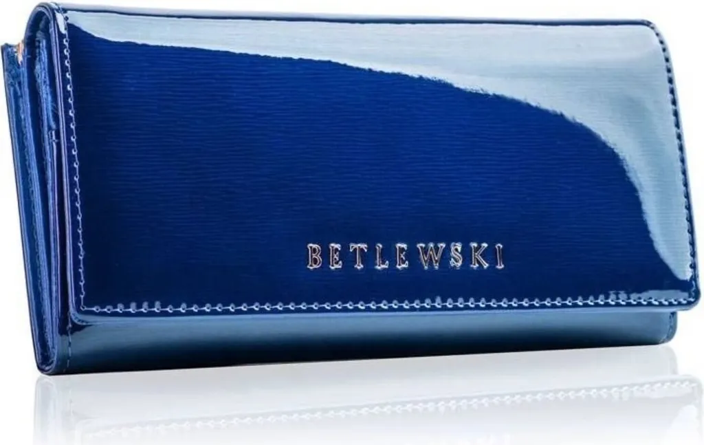 Portafoglio Donna Betlewski ZBPDBS72031NIEBIE60502 - Pelle Blu RFID