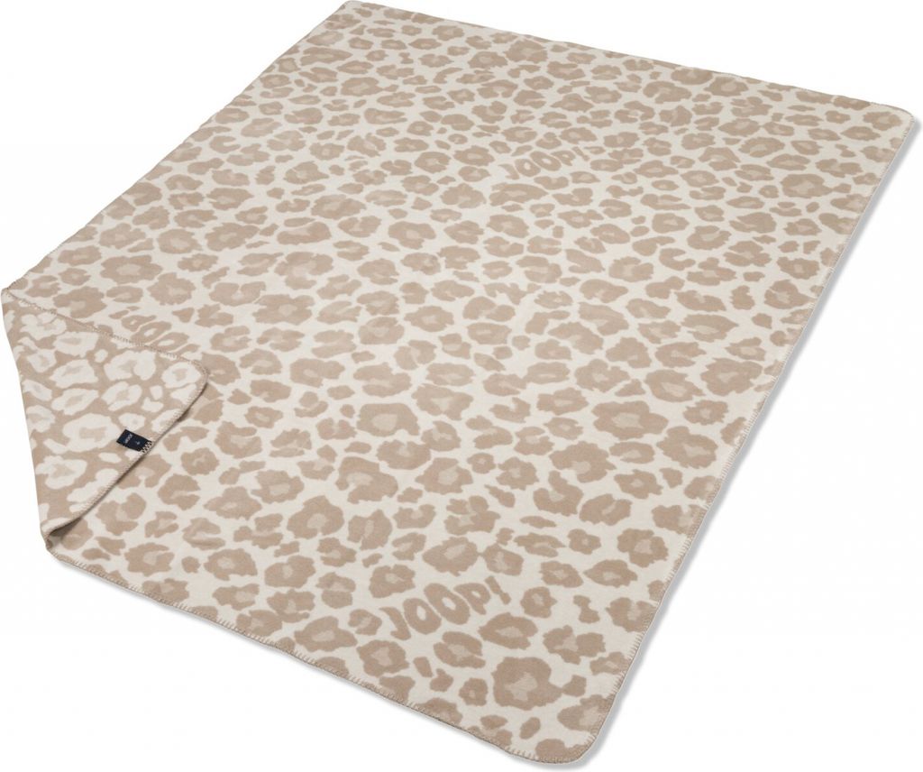 JOOP! Plaid LEO Farbe Creme Größe 150 x 200