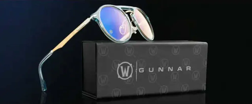 GUNNAR x World of Warcraft Alliance Lunettes Anti Lumière Bleue Amber