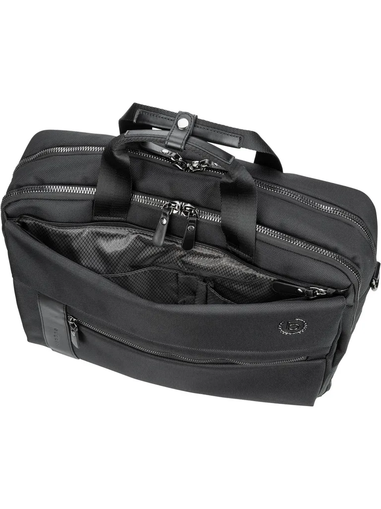 bugatti Nero Serviette Sac Ordinateur Portable 15 Pouces Noir Business - 14