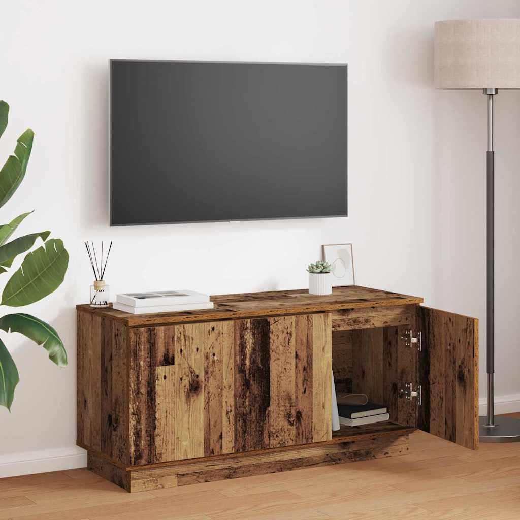 Maison Exclusive - TV-Schränk Altholz 100 x 38 x 49 cm Holzwerkstoff