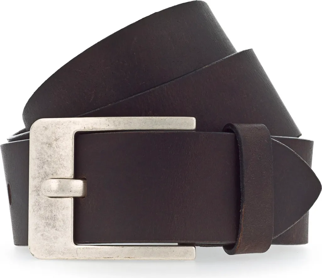 Vanzetti Pelle cintura Denim Love 45mm Full Leather Belt W105 Dark Brown marrone