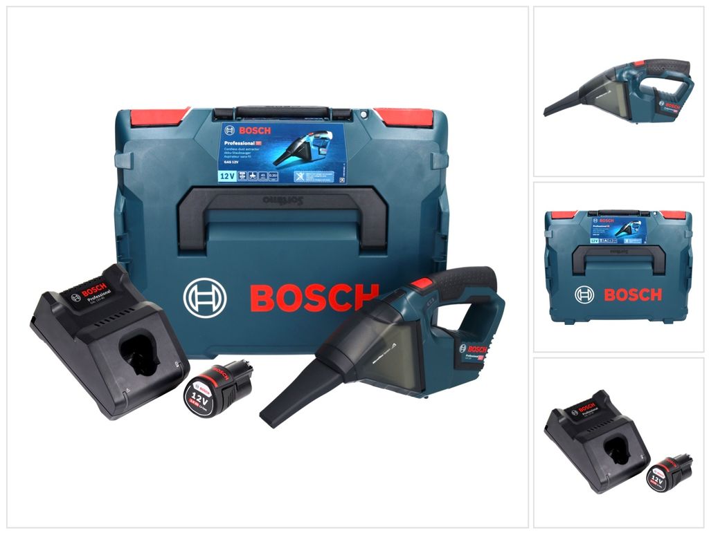 Bosch GAS 12V Professional Akku Staubsauger 12 V 0,35 l + Produktbild 