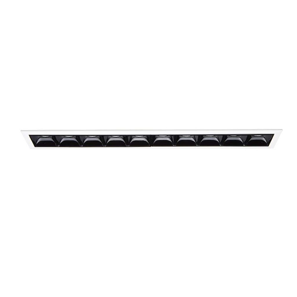 Ideal Lux LED Einbauleuchte Lika Fi10 Trim Weiß, Grau 206233
