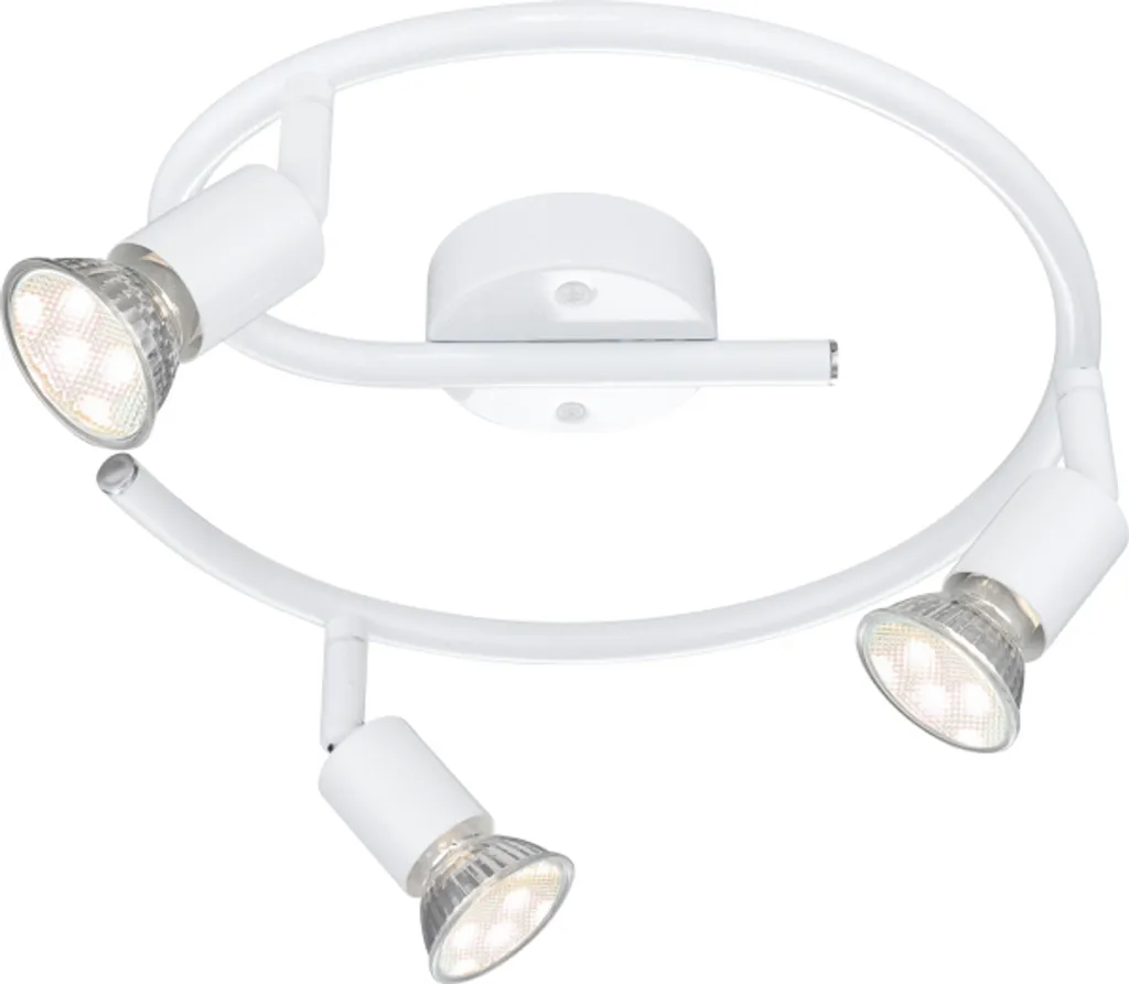 Plafonnier Chambre et Salon LED - Luminaire 3 Spots Idéal Éclairage