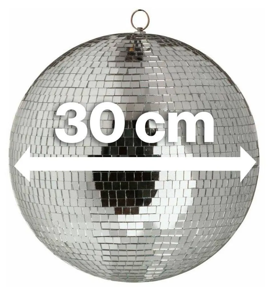 Palla a Specchio per Feste 30cm - Set Completo Motore e Sfera Specchi - 3