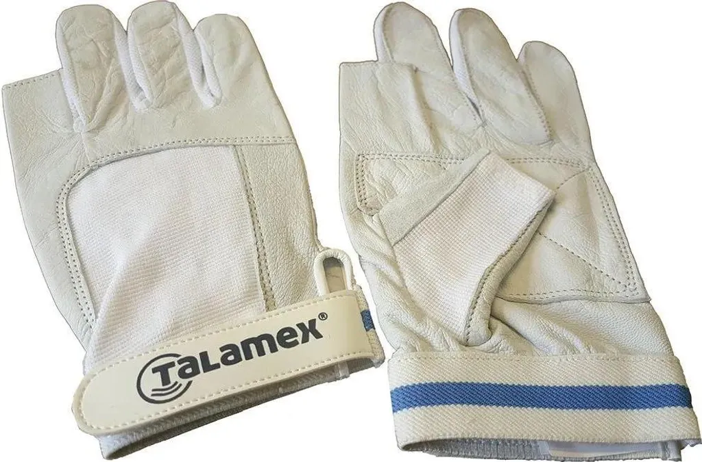 Gants de navigation blancs Talamex Taille L - Protection pour Plaisance