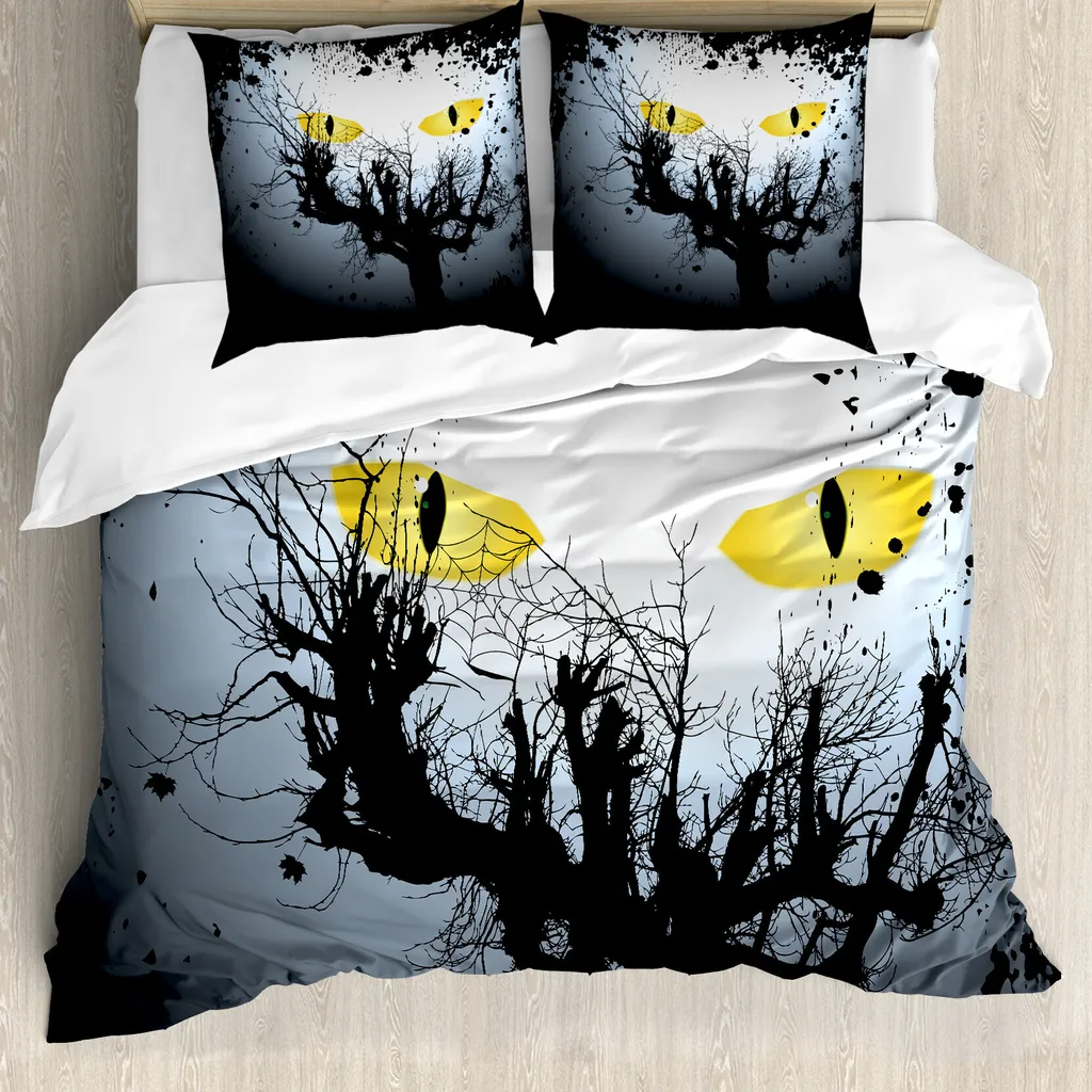 Housse de couette anti-acariens Horror Haus pour personnes allergiques