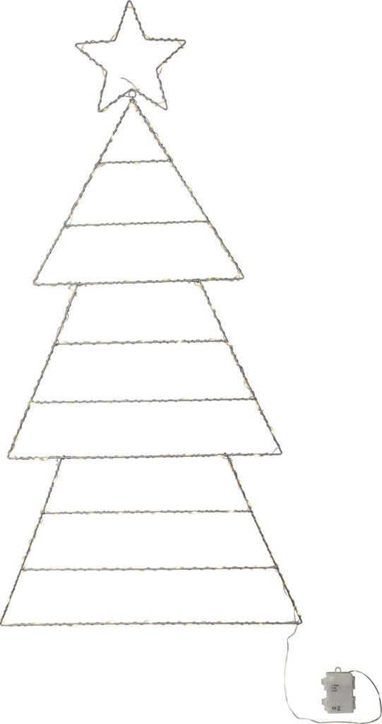 Outdoor-Leuchte Folde Baum-Silhouette 110 LEDs H 120cm