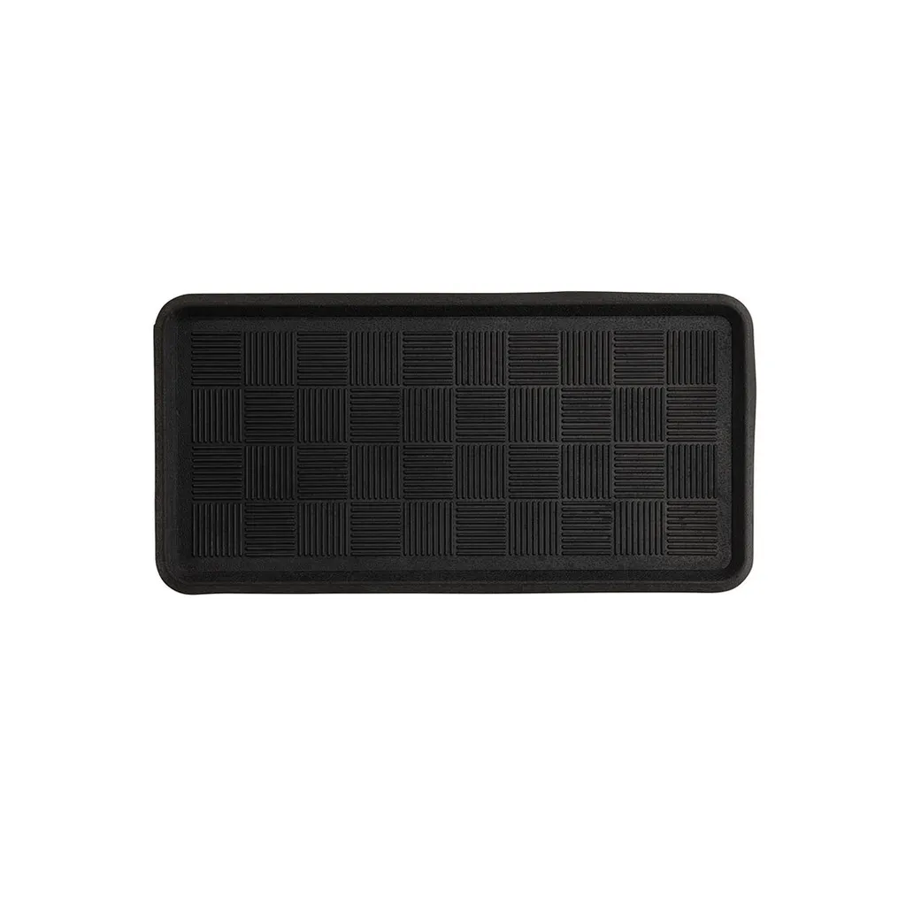 Paillasson Gösta noir 75x45cm - Anti-saleté et antidérapant efficace