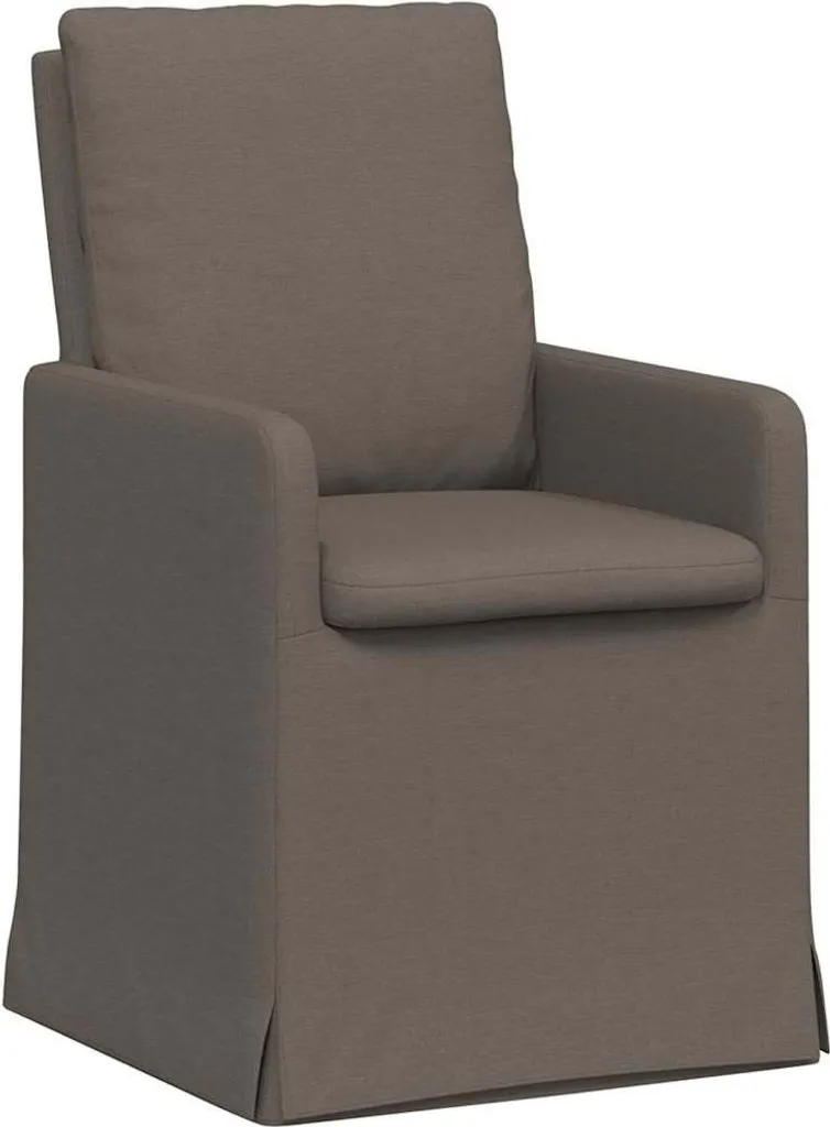Chaise de Salle à Manger Confortable contre le Mal de Dos - Lot de 2 Gris