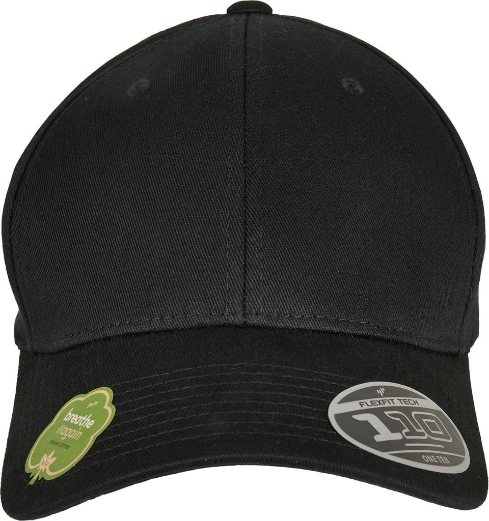 FLEXFIT 110OC | Flexfit 110 Organic Cap Baumwolle - Farbe: Black - Größe: One Size
