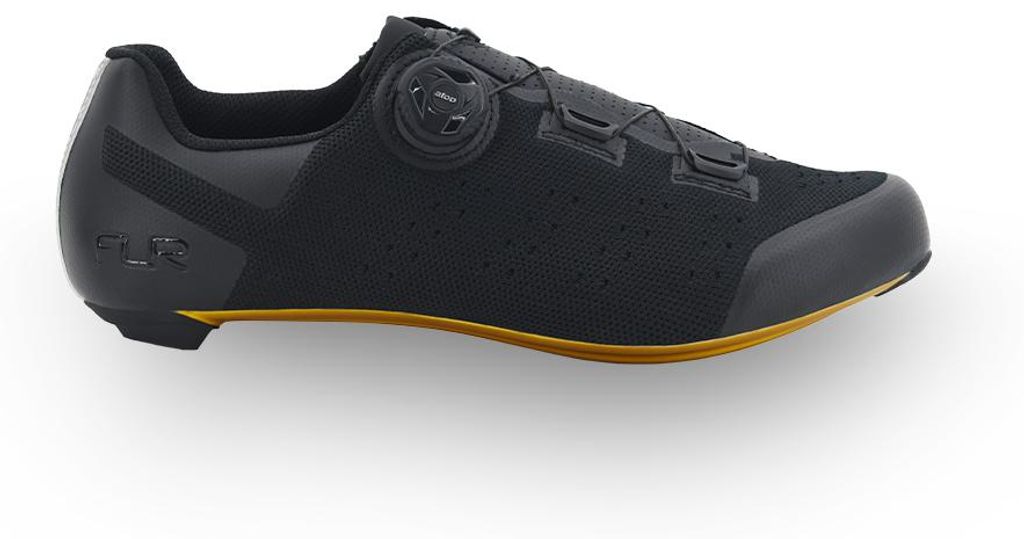 Turnschuhe Flr Fnt5 Knit Black Midnight Gold