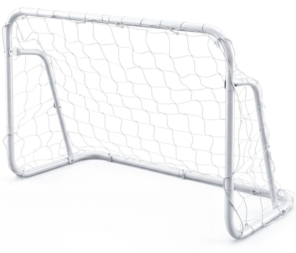 Tragbares Fußballtor mit wetterfestem Netz, 121 x 60 x 80 cm