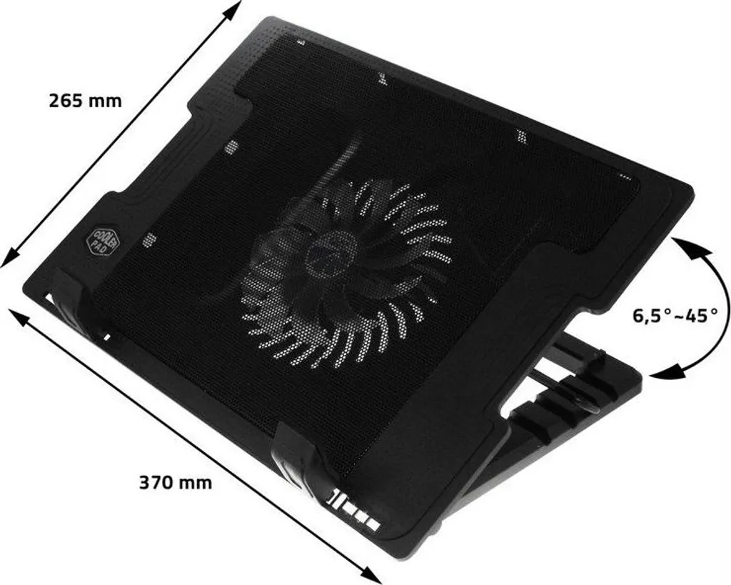Refroidisseur Aabcooling NC20 pour PC Portable Gaming - Support Réglable - 3