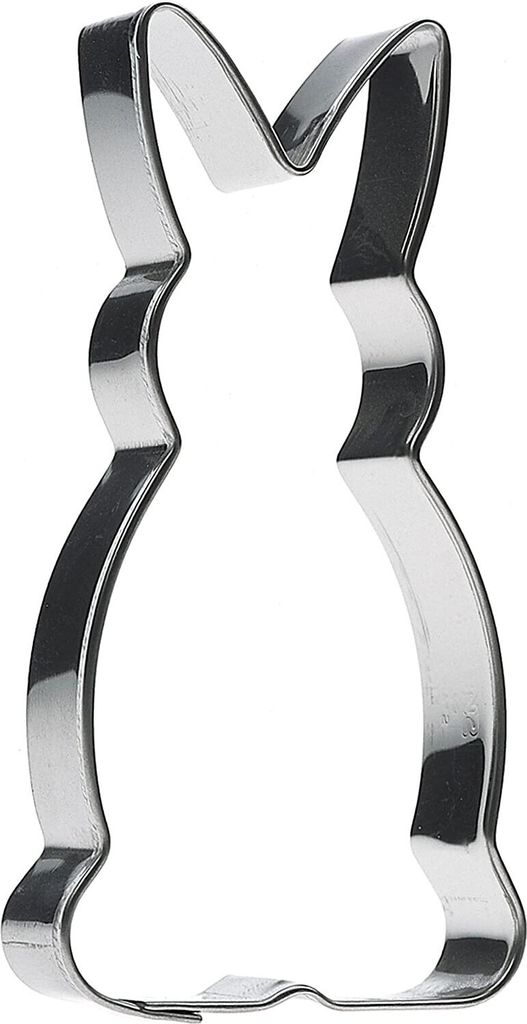 GastroMax Ausstechform Hase Höhe: 100 mm Edelstahl Produktbild 