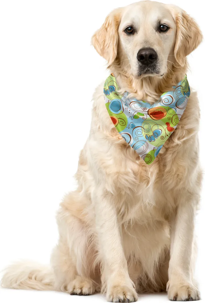 Bandana Cane ABAKUHAUS Multicolore 55cm - Accessorio Pet di Tendenza