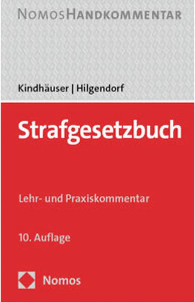 Strafgesetzbuch StGB pour préparation examens et pratique droit pénal