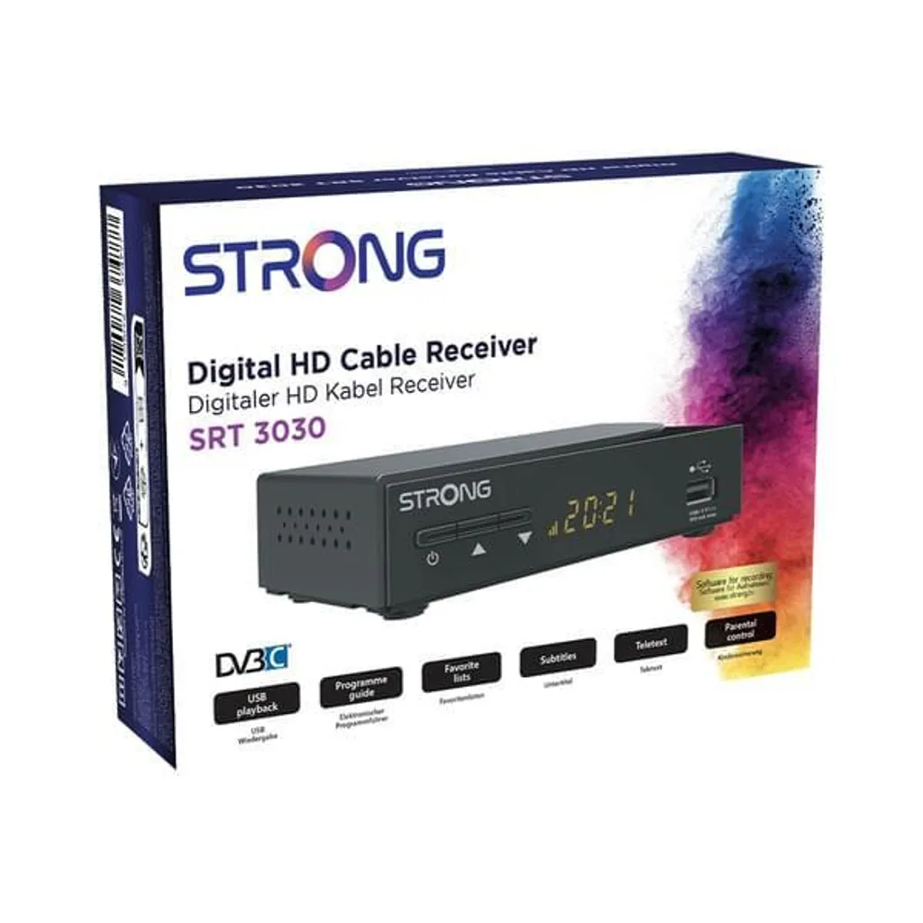STRONG SRT3030 STRONG SRT3030 DVB-C Receiver