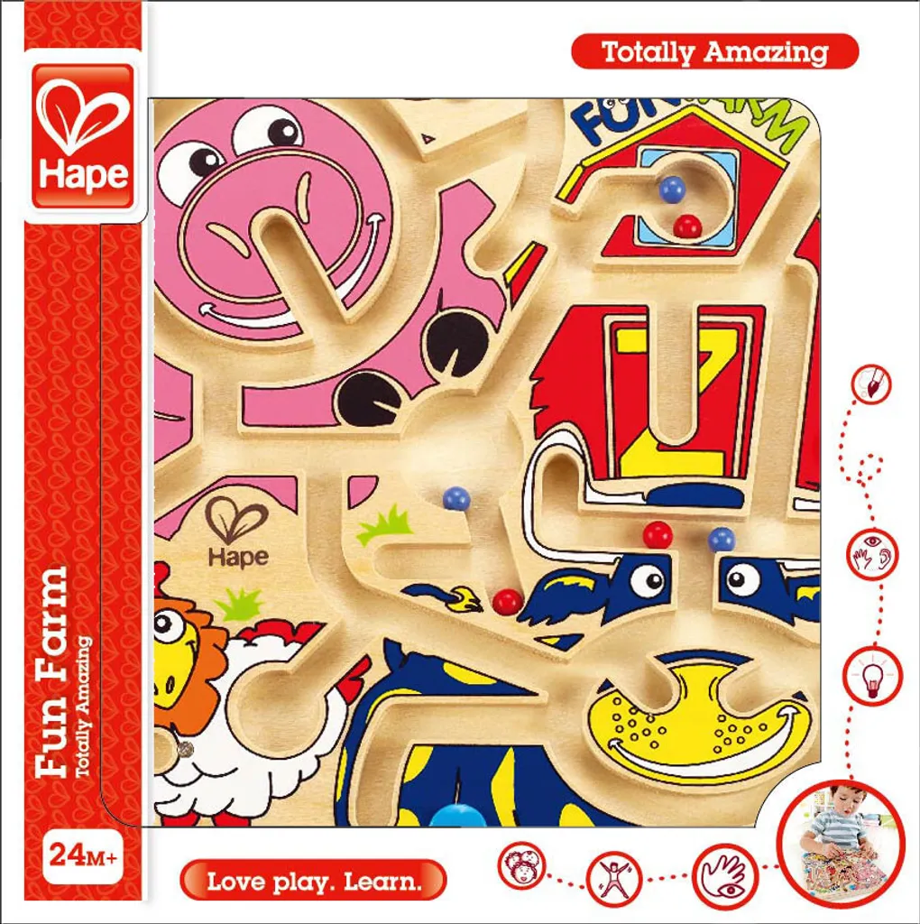Jeu Éducatif Magnétique Hape E1702 pour Développer la Concentration