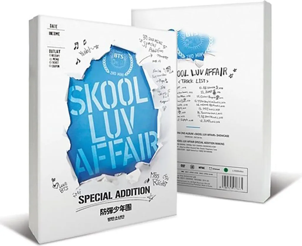 Skool Luv Affair Special Edition CD+2DVD Album Officiel Certifié