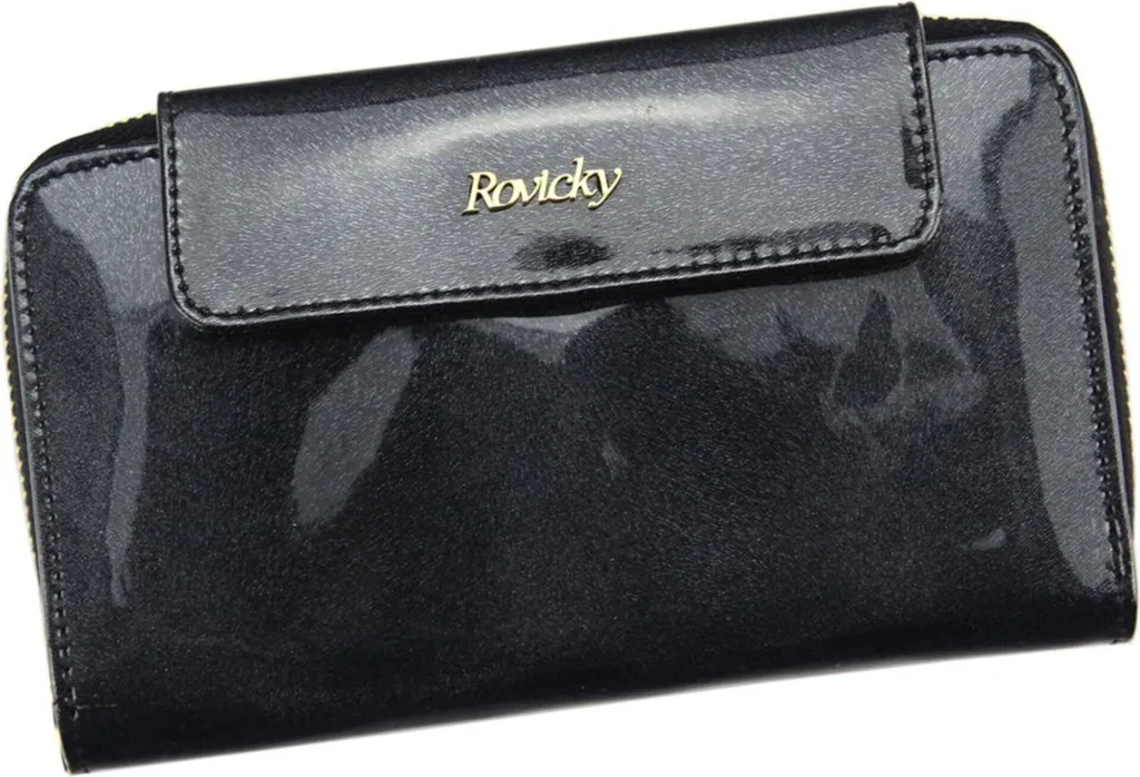 Rovicky Greg29474 Portafoglio Uomo in Vera Pelle con Protezione RFID