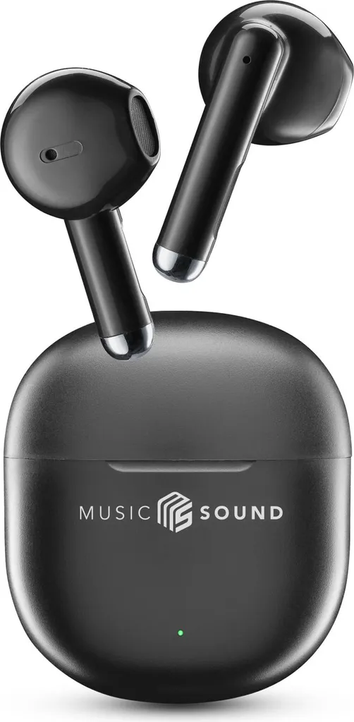 Écouteurs Bluetooth Music Sound Breeze Noirs Idéals pour Sport et Ville
