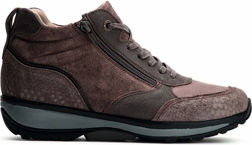 Xsensible Laviano Bequemschuh, Damen, Taupe, Leder, NEU, GX-Weite - Damenschuhe Bequeme Schnürschuhe, Beige, leder (stretchleder)