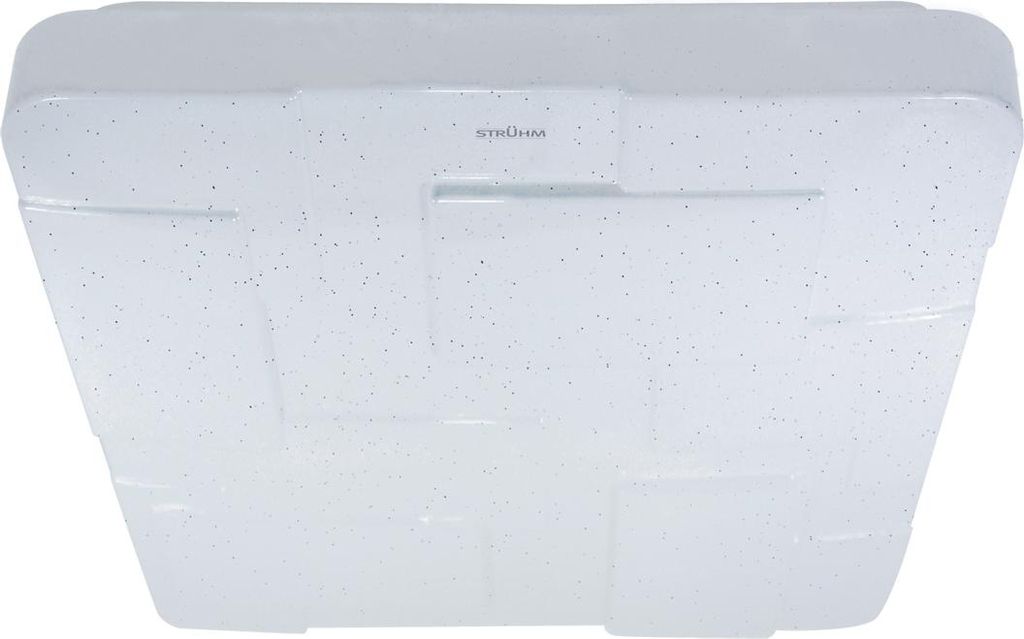 Koupelnový plafón moderní bílý čtvercový 43cm dekorativní Obrázek produktu 