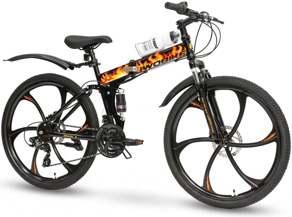 Mountainbike Klapprad 26 Zoll IwoBike Spark X Fully MTB Produktbild 