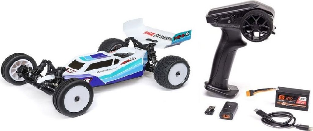 Losi Mini-B 1:16 Buggy Brushless RTR blau